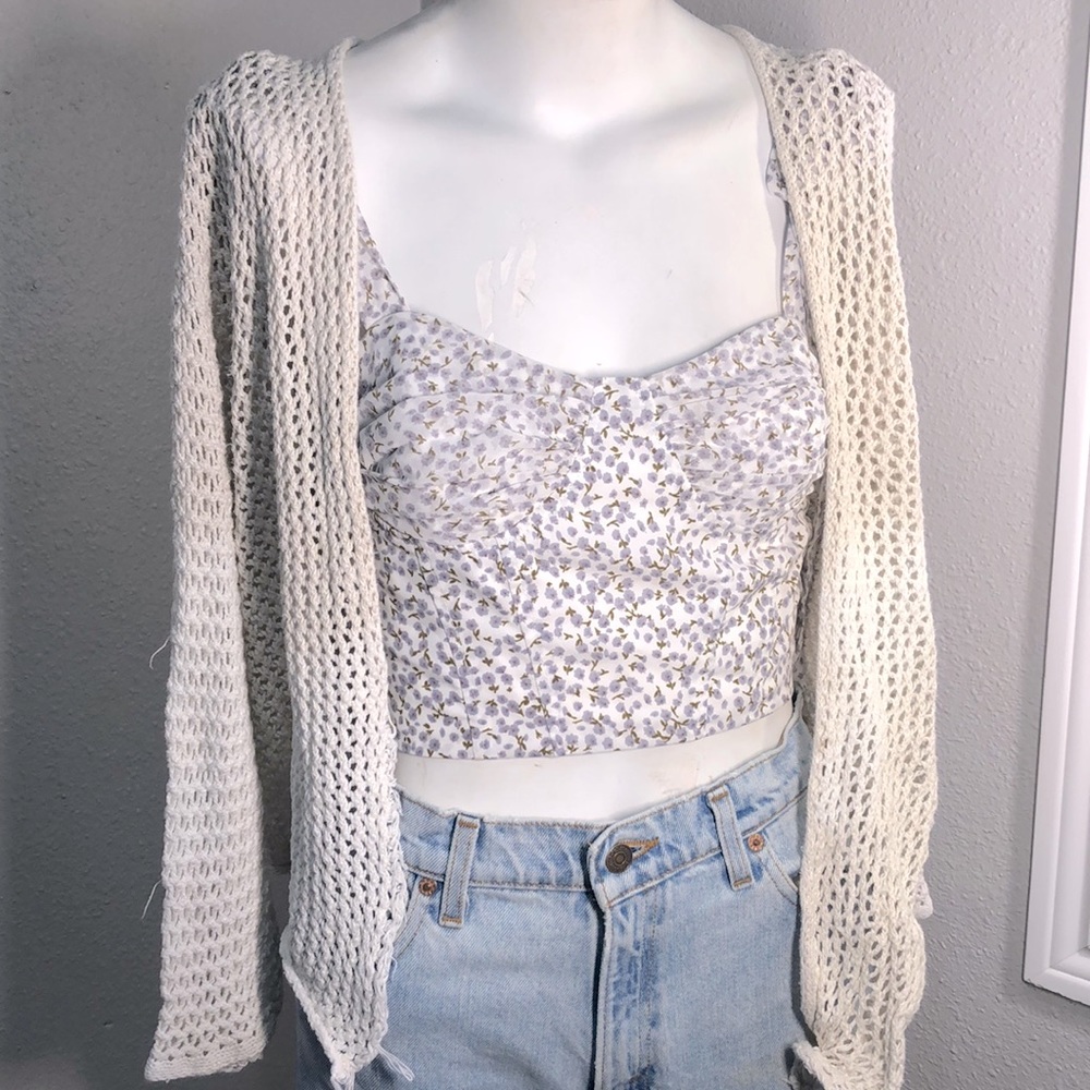 Knitted Cardigan Sweater